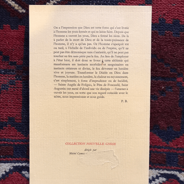 BETTENCOURT Pierre - Le bal des ardents