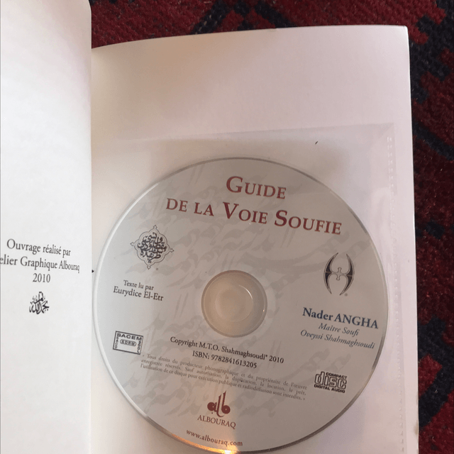 ANGHA Nader - Guide de la Voie Soufie (CD inclus)