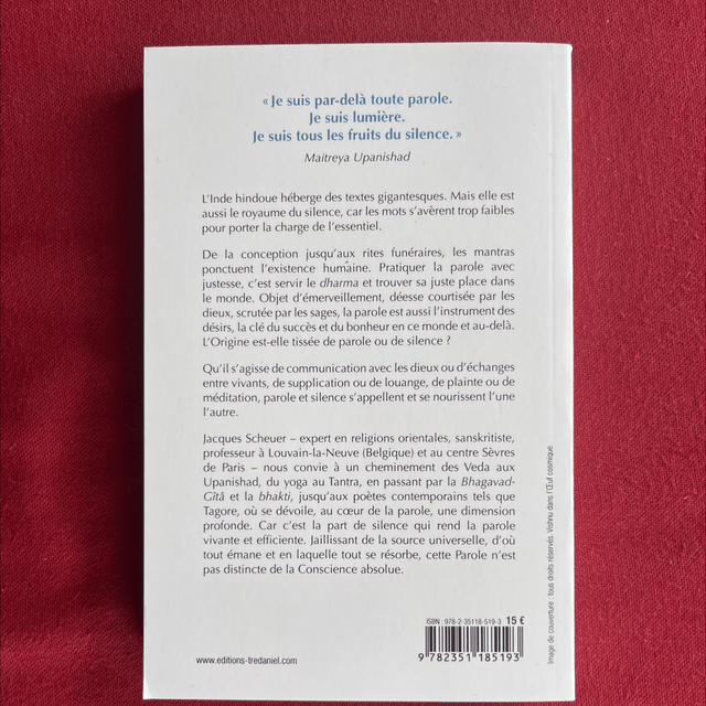 Parole et Silence, Un patrimoine de l’Inde Hindoue - Jacques Scheuer