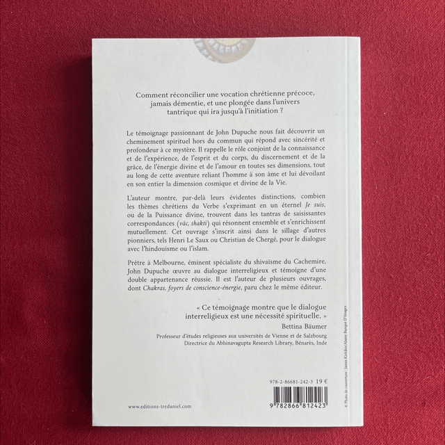 Vers un tantra Chrétien, La rencontre du christianisme et du shivaïsme du Cachemire - John R. DUPUCHE