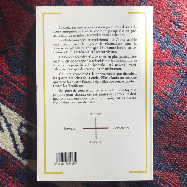 NIMOSUS Christiama - La Croix, Message du Christ