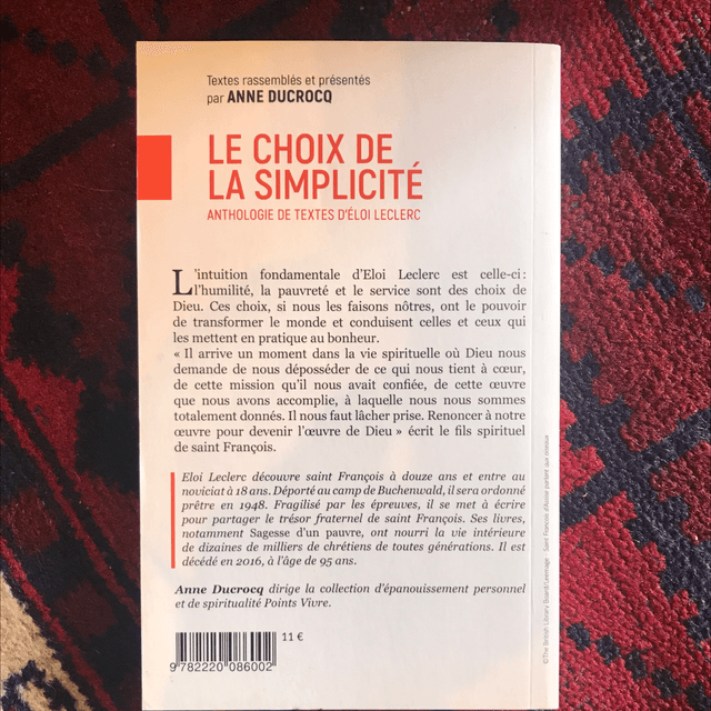 LECLERC Éloi - Le choix de la simplicité 