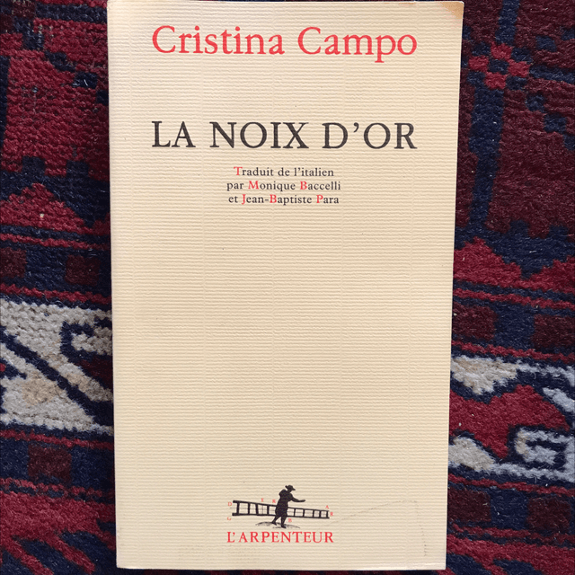 CAMPO Cristina - La Noix d’Or